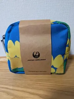 JAL HERALBONY トラベルポーチ