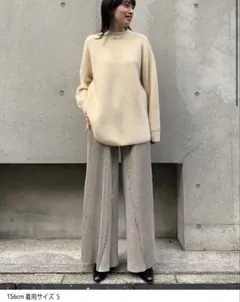 STUNNING LURE ラクーンワッフルプルオーバーベージュ Sサイズ