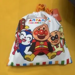 横浜アンパンマンこどもミュージアム限定　アンパンマン巾着