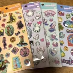 ポップデコパーティー ラメきらクリスタルシール ディズニー