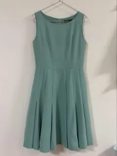 【お値下げ中！】FOXEYフォクシー◆ノースリーブ ミントグリーン ワンピース 中古・古着通販】FOXEY NEWYORK (フォクシーニューヨーク