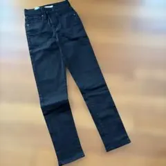 25インチ　リーバイス721ハイライズスキニー　ブラックデニム