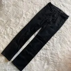 ⭐︎UNIQLO ブラックデニム スリムフィット　23インチ⭐︎