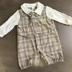 コトリ　フォーマルロンパース　スーツ　男の子　退院着　ハーフバースデー　誕生日