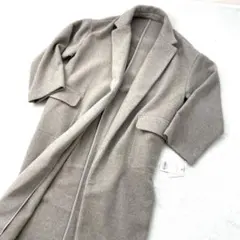 【タグ付き未使用 】Ungridアングリッド ウール混ガウンコート ロングコート