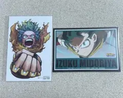 ヒロアカ ポスカ 緑谷出久 2点