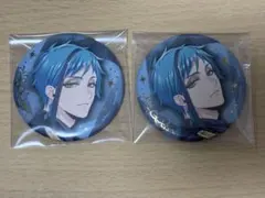 ツイステ POP UP 缶バッジ フロイド ブレイジングジュエル