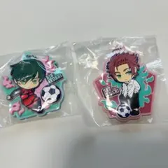 ブルーロック　糸師凛　糸師冴　ラバーチャーム　ラバーストラップ