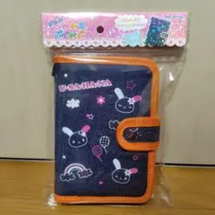 新品未使用　ウサハナ　サンリオ　デニムシールバインダー