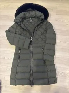 トミーヒルフィフィガー！ オリーブグリーン ダウンジャケット ！Lサイズ