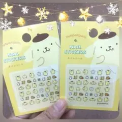 12. ポムポムプリンのネイルシール　2点