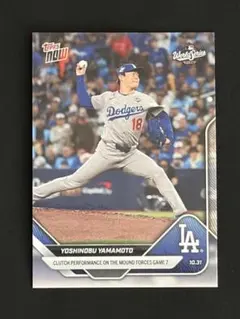 山本由伸 2026 Topps NOW アメリカ独立記念日ユニフォーム - メルカリ