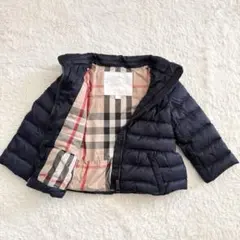 BURBERRY CHILDREN ダウンジャケット ネイビー　2Y 92cm