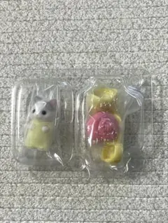 シルバニアファミリー　赤ちゃん妖精の森のなかまたちシリーズ　ラテネコ