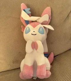 美品【ポケモン】ニンフィア　ぬいぐるみ