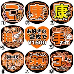 少年忍者 鈴木悠仁 ゆうじん ファンサ カンペ うちわ文字 A - メルカリ