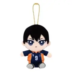 【タグ知己・新品】ハイキュー!!　Chibiぬいおすわりマスコット　影山 飛雄