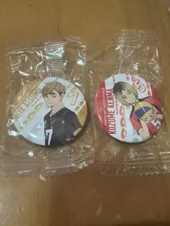 ハイキュー くら寿司 缶バッジ