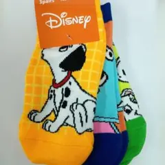 お買い得！Disney １０１匹ワンちゃん ソックス 3足セット　23-25cm