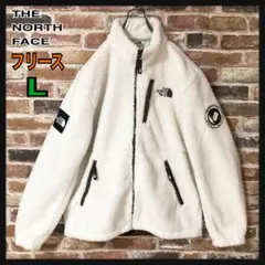 《人気》ザノースフェイス　ボアジャケット　フリースジャケット　ホワイト　L