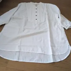 限定値引中　ホワイトシャツ　七分袖　チュニック