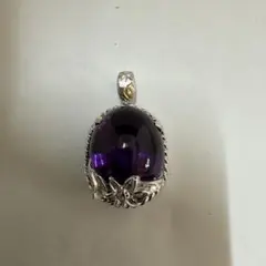 SV９２５　アメジスト　ペンダント　２４.０３ct
