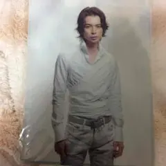 新品未開封 嵐公式グッズ 松本潤クリアファイル 君と僕の見ている風景