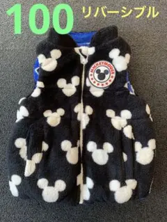 ミッキー　ベスト　リバーシブル