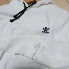 白パーカー パーカー