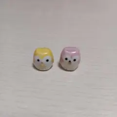 フクロウ　置物　2点まとめ売り