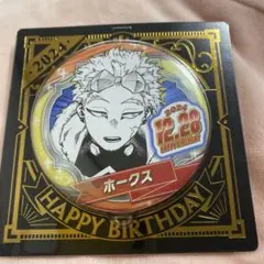 僕のヒーローアカデミア ヒロアカ バースデー 缶バッジ ホークス