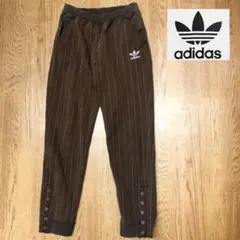 adidas メンズM スウェットパンツ ジョガー 裏起毛 トレフォイルロゴ刺繍