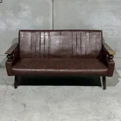 ✦1965〜1975年頃 ✦昭和ミッドセンチュリー 3人掛けソファー/ 日本製