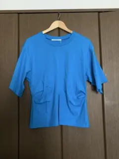 【新品】KBF 2WAY カットソーTシャツ ブルー 半袖のサムネイル