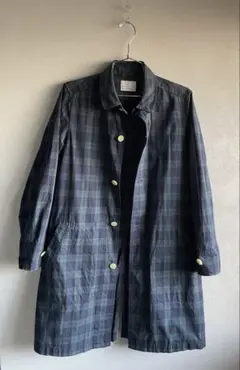 ⭐️MANUAL ALPHABET シャツコート　ブラックウォッチ　サイズ0