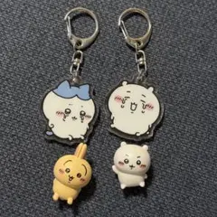 ちいかわ ハチワレ モモンガ キーホルダー 2種セット