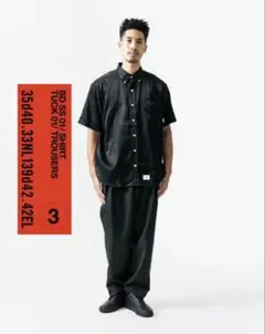 超希少 WTAPS ダブルタップス SS 01 SHIRT SATIN Sのサムネイル