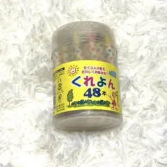 【新品未使用✨】クレヨン 48色　48本入　入学準備 お絵かき　大容量　文房具