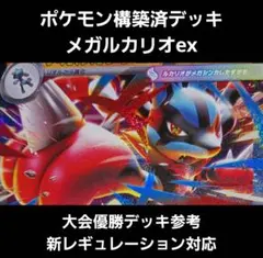 R*M様 ポケモン構築済デッキ ルカリオ ex 大会優勝デッキ参考(新レギュ対応