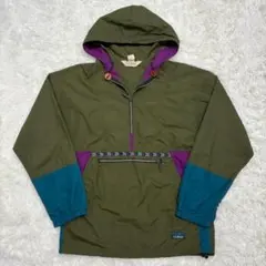 【90s】エルエルビーン アノラックパーカー マウンテンパーカー チロリアン