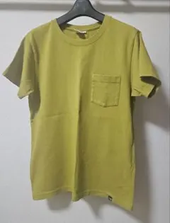 THE NORTH FACE ポケットTシャツ イエロー Lのサムネイル