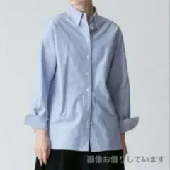 SIDOGRAS allureville オックスボタンダウンシャツ青サイズ2のサムネイル