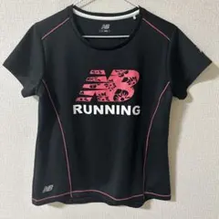 New Balance ランニングTシャツ Lサイズ ブラック
