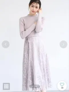 【期間限定値引】MISCH MASCH ニットワンピース