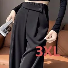 スーツパンツ レディース 無地 春秋 大きいサイズ ウエストゴム LPGA086