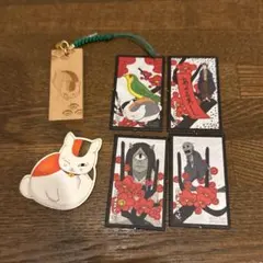 夏目友人帳 妖花札 百人一首 かるた ジャケットイラストカード まとめ売り26点 2025年最新】夏目 花札の人気アイテム - メルカリ
