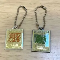 ONE-PIECE　ワンピース　ナミ・ウソップ　メタルチャーム
