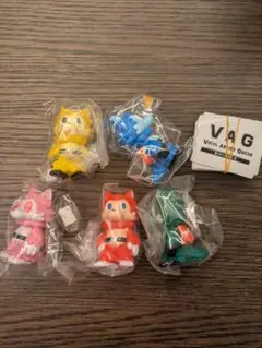 全5種コンプ】 VAG ゴレンジャー 第2弾 おおかみくん 未開封 - メルカリ
