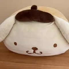 サンリオキャラクターズ　ダイカットフェイスクッション　ポムポムプリン