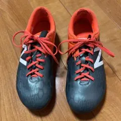 New Balance サッカースパイク オレンジ ブラック22.5cm